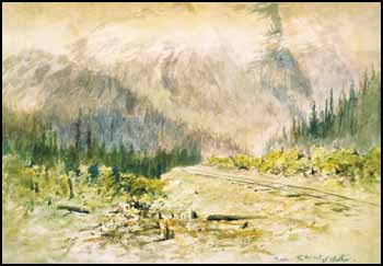 Rain, Mt. Hermit by Marmaduke Matthews sold for $1,375