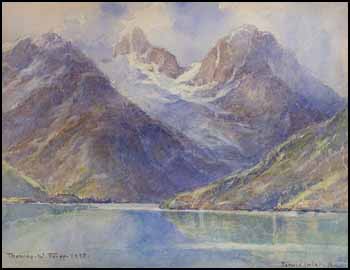 Jervis Inlet, BC by Thomas William Fripp vendu pour $1,725