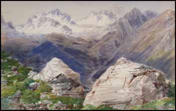 Snowcapped Rockies by Marmaduke Matthews sold for $805