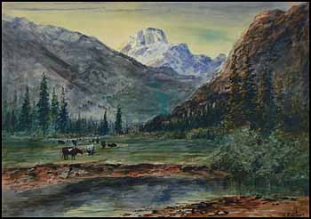 On the North Thompson River by Marmaduke Matthews sold for $1,495