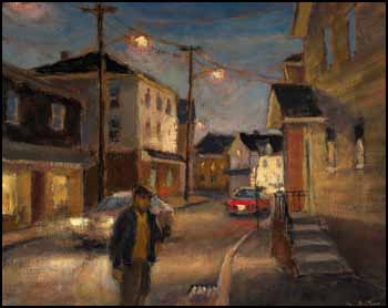 Street in Gloucester by Antoine Bittar vendu pour $4,025