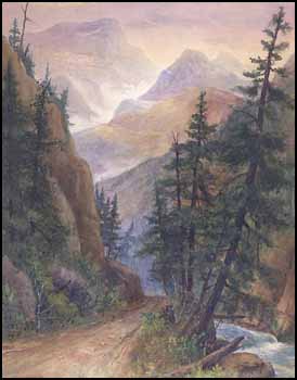 In the Illecillewaet Valley, BC by Thomas Harrison Wilkinson vendu pour $1,265