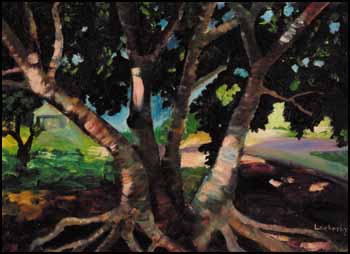 Untitled - Shade Tree by Mabel Irene Lockerby sold for $4,600