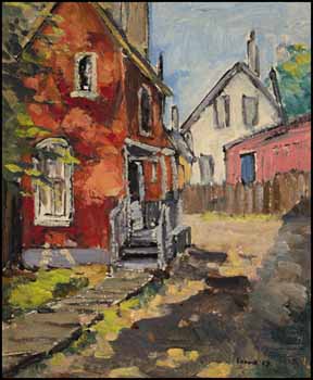 On Bellevue Avenue by Albert Jacques Franck vendu pour $9,775