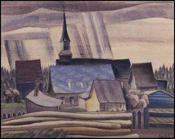 Bagotville, Saguenay, Quebec by Andre Charles Bieler sold for $4,888