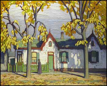 Houses, St. Patrick Street by Lawren Stewart Harris sold for $2,808,000