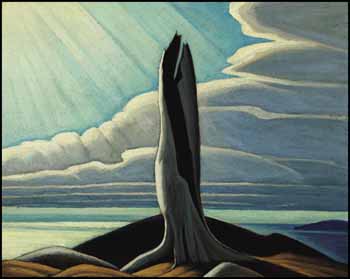 The Old Stump, Lake Superior by Lawren Stewart Harris vendu pour $3,510,000