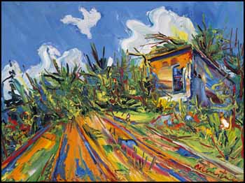 Summer, Ste-Agathe by Samuel Borenstein sold for $40,950