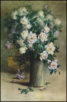 Roses (No. 17) by Florence Carlyle sold for $16,380