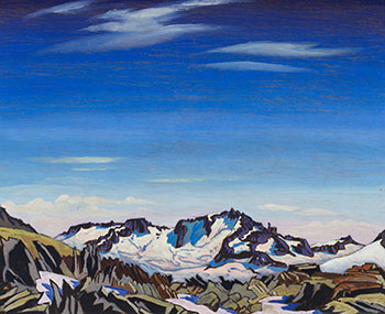 Castle Towers - Garibaldi Park, BC by James Williamson Galloway (Jock) Macdonald sold for $40,250