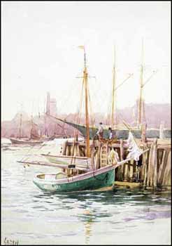 Gloucester by Robert Ford Gagen vendu pour $2,090