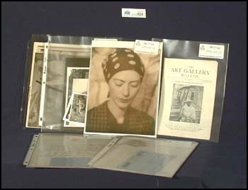Various memoribilia: photographs, correspondence, brochures
various sizes by Vera Olivia Weatherbie sold for $3,080