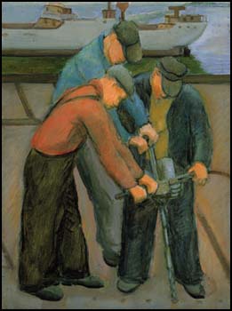 Three Riveters by Jack Weldon Humphrey sold for $5,940