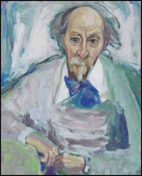 Portrait of Harold Mortimer-Lamb by Vera Olivia Weatherbie sold for $2,925