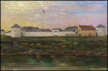 Fort Garry by Lionel MacDonald Stevenson sold for $1,250