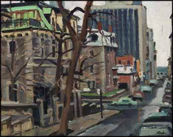 Rainy Day, November by Jack Beder vendu pour $1,500