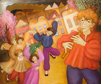 Danse sur la plage by Francine Gravel sold for $1,000