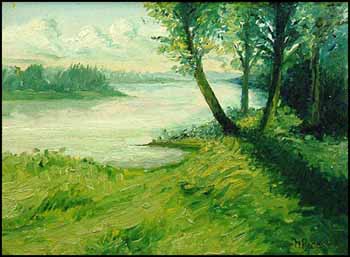 Landscape by Henri Beau vendu pour $1,035