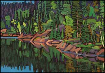 Earngey Lake, Near Kenora by Illingworth Holey Kerr vendu pour $9,945