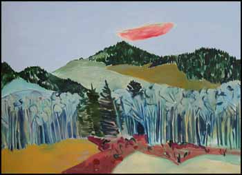 Hill/Cloud by Barbara Ballachey sold for $2,185