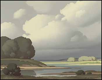 Contraste Sur La Loire by Pierre De Clausade sold for $1,380