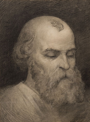 Portrait d'homme by Ozias Leduc vendu pour $1,500