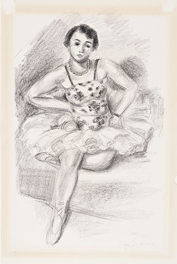 Danseuse assise (from Dix Danseuses) by Henri Matisse vendu pour $5,000