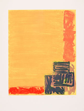 View by John Hoyland sold for $375
