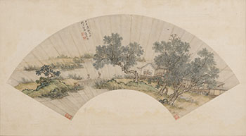 Rural Landscape by Shang Rui sold for $16,250