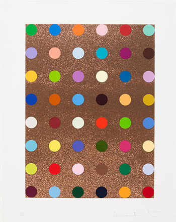 Carvacrol by Damien Hirst sold for $15,000