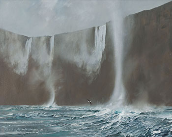 Water Rises, Kerguelen by Keith Shackleton sold for $1,875