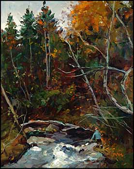 Sous Bois - Montmorency River by Francesco (Frank) Iacurto vendu pour $6,900