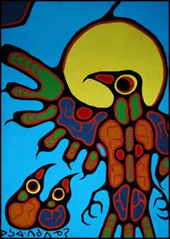 Thunderbird by Norval H. Morrisseau sold for $21,850