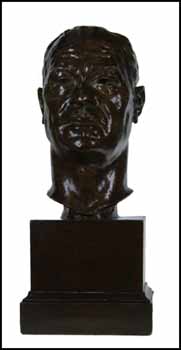 Head of Alphonse Jongers by Henri Hebert vendu pour $690