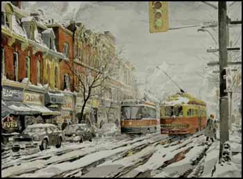 Two Street Cars on Queen Street by Arto Yuzbasiyan vendu pour $2,106