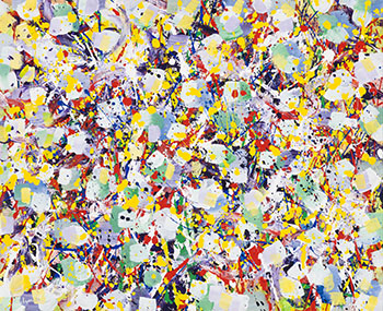 Abstract by Marcel Barbeau sold for $10,000