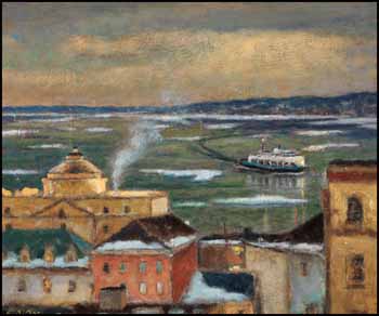 Quebec Rooftops #37 by Antoine Bittar vendu pour $2,633