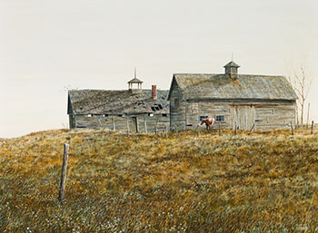 Sturgeon River Farm by Leonard (Len) James Gibbs sold for $750