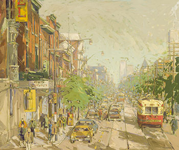 Hazy Day, Toronto by Arto Yuzbasiyan sold for $12,500