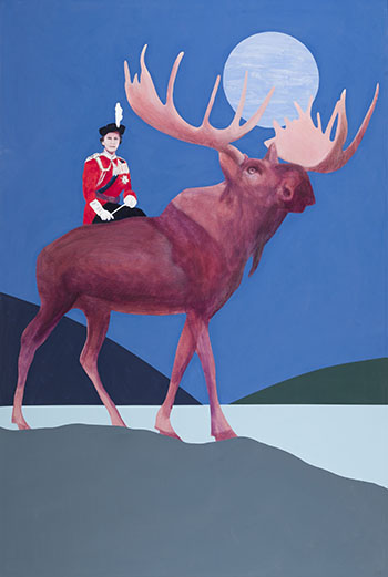 Lunar Majestic by Charles Pachter vendu pour $49,250