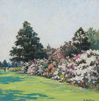 Rhododendrons, Hampton Court Palace by Berthe Des Clayes vendu pour $3,750