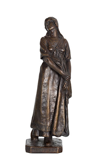 Évangéline by Louis-Philippe Hébert sold for $2,813