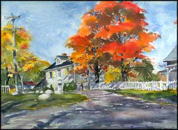 Maple Tree in Autumn by K.B. Carswell Simpson sold for $375