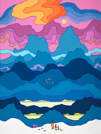 Yukon Memories by Ted Harrison vendu pour $79,250