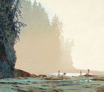 At Cullite Creek on the West Coast Trail by Robert Genn vendu pour $9,375