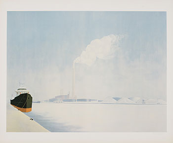 Hearn Plant, Toronto Harbour by Kim Ondaatje vendu pour $750