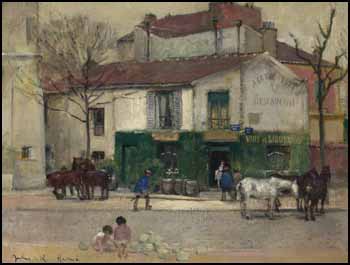 Restaurant by Jules-René Hervé sold for $8,625