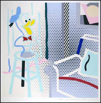 Virtual Interior: Portrait of a Duck by Roy Lichtenstein vendu pour $22,230