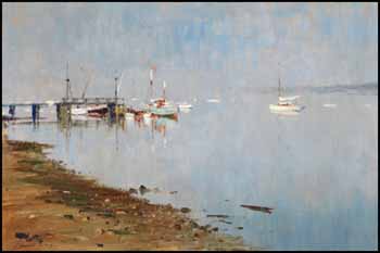 Summer Morning on the Orwell - Suffolk by Edward Seago vendu pour $38,025