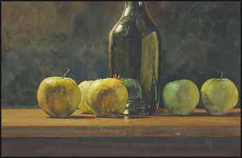 Green Apples by Kiff Holland sold for $863